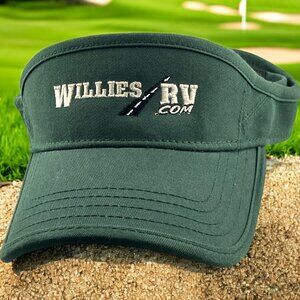 Willies RV Adjustable Visor Novelty Name William/Willy Otto Brand One Size Green